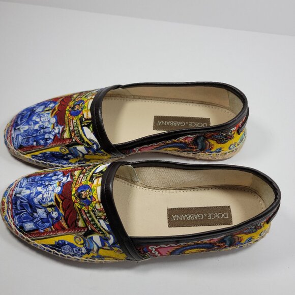 DOLCE & GABBANA TRIBAL ESPADRILLES - Picture 15 of 17